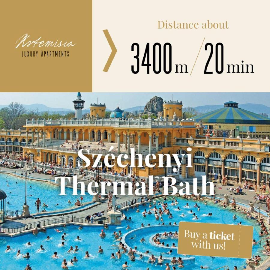 بودابست Artemisia Luxury Apartments Balcony II المظهر الخارجي الصورة